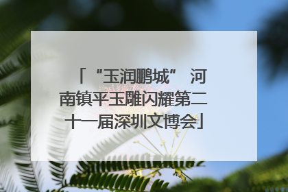 “玉润鹏城” 河南镇平玉雕闪耀第二十一届深圳文博会