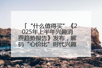 “什么值得买”《2025年上半年兴趣消费趋势报告》发布，解码“心价比”时代兴趣消费新范式