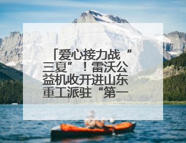 爱心接力战“三夏”！雷沃公益机收开进山东重工派驻“第一书记村”