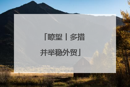 瞭望丨多措并举稳外贸