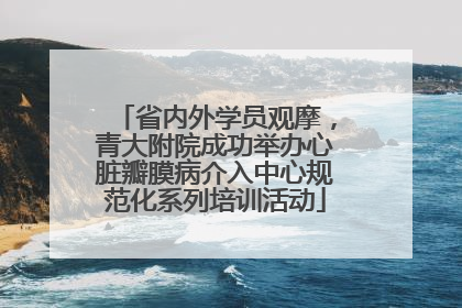 省内外学员观摩，青大附院成功举办心脏瓣膜病介入中心规范化系列培训活动