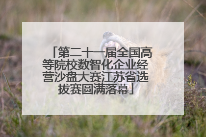 第二十一届全国高等院校数智化企业经营沙盘大赛江苏省选拔赛圆满落幕