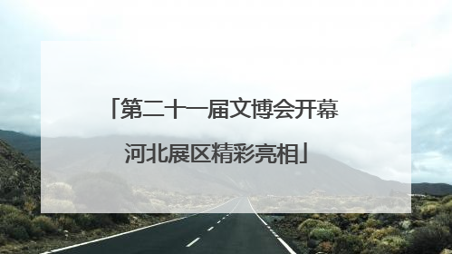 第二十一届文博会开幕 河北展区精彩亮相