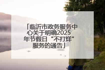 临沂市政务服务中心关于明确2025年节假日“不打烊”服务的通告