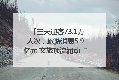 三天迎客73.1万人次，旅游消费5.9亿元 文旅顶流涌动“江宁style”