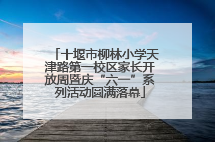十堰市柳林小学天津路第一校区家长开放周暨庆“六一”系列活动圆满落幕