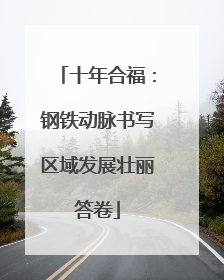十年合福：钢铁动脉书写区域发展壮丽答卷