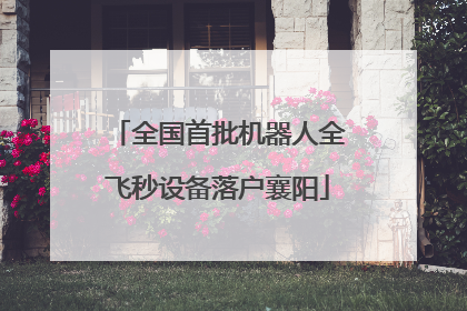 全国首批机器人全飞秒设备落户襄阳