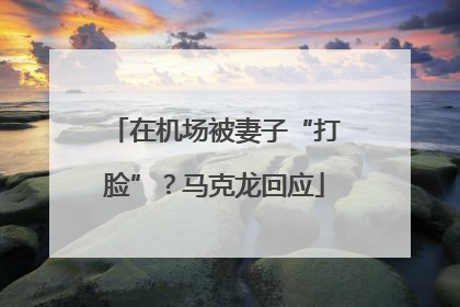 在机场被妻子“打脸”？马克龙回应