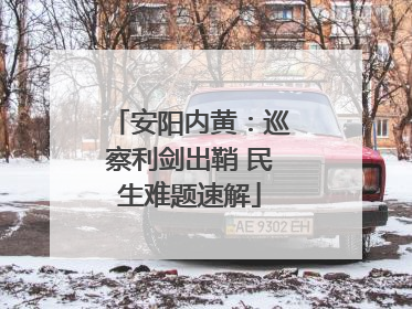 安阳内黄：巡察利剑出鞘 民生难题速解