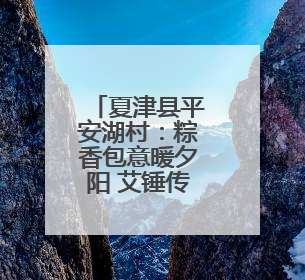 夏津县平安湖村：粽香包意暖夕阳 艾锤传情敬老心