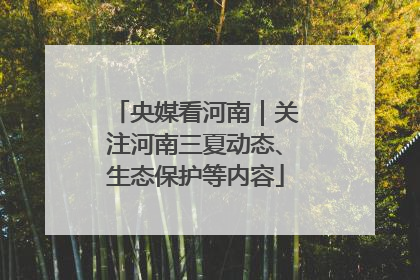 央媒看河南｜关注河南三夏动态、生态保护等内容