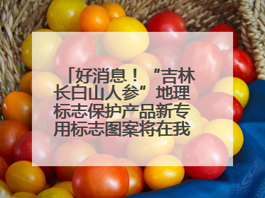 好消息！“吉林长白山人参”地理标志保护产品新专用标志图案将在我省推广使用
