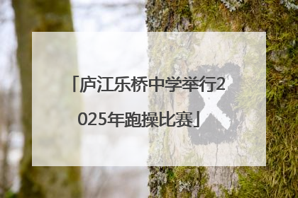 庐江乐桥中学举行2025年跑操比赛