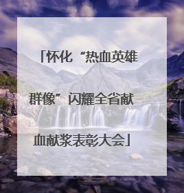 怀化“热血英雄群像”闪耀全省献血献浆表彰大会