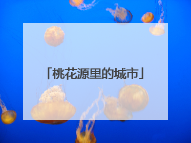 桃花源里的城市