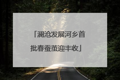 澜沧发展河乡首批春蚕茧迎丰收