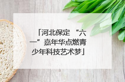 河北保定 “六一”嘉年华点燃青少年科技艺术梦