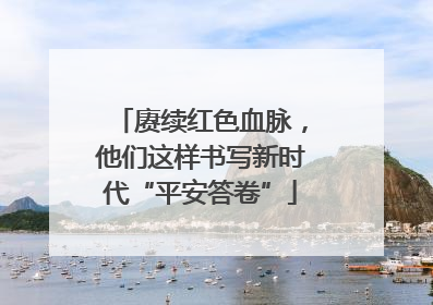 赓续红色血脉，他们这样书写新时代“平安答卷”