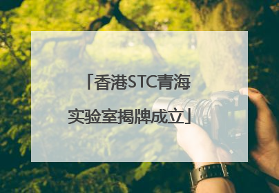 香港STC青海实验室揭牌成立