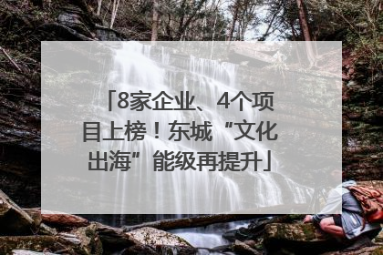 8家企业、4个项目上榜！东城“文化出海”能级再提升