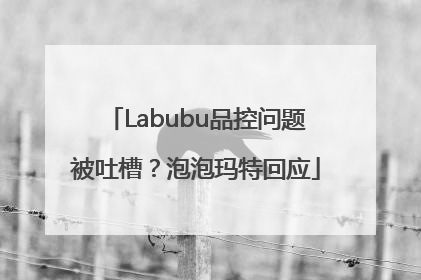 Labubu品控问题被吐槽？泡泡玛特回应