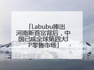 Labubu捧出河南新首富背后，中国已成全球第四大IP零售市场